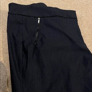 Lane Bryant Blue Pants with Zipper Accent